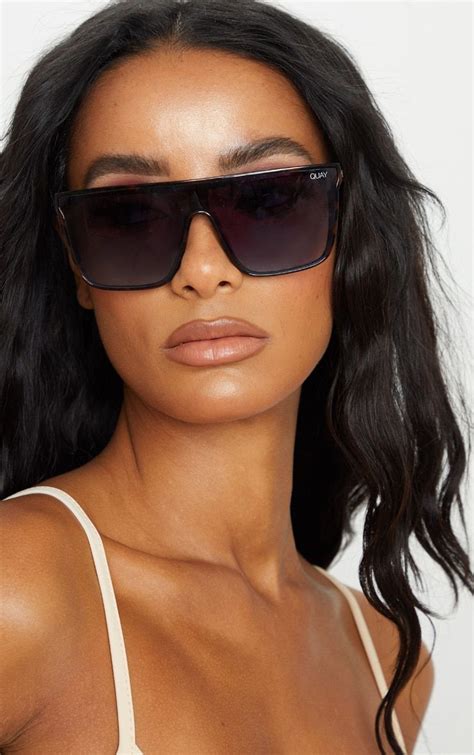 Quay Women's Nightfall Oversized Sunglasses .